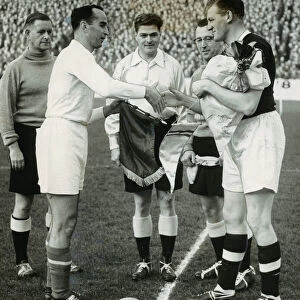 Scotland v Yugoslavia International at Hampden Park Glasgow November 1956