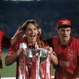 Scottish League Cup Final at Hampden Park. Aberdeen 2 v Dundee 0 Aberdeen