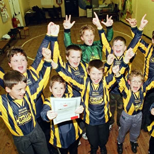 Scouts from Skelton who sent their old football strip to orphans in Poland