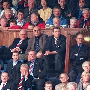 Sean Connery watches Rangers versus Aberdeen with David Murray September 1999