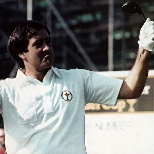Seve Ballesteros golf player playing in the Ryder Cup at the Belfry September 1989