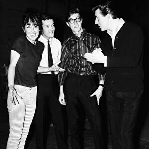The Shadows with actress Una Stubbs