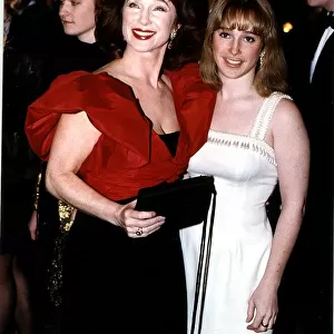 Shirley Anne Field actress with her daughter