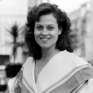 Sigourney Weaver Actress May 1983 outside the Dorchester