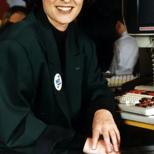 Singer Lisa Stansfield. April 1993