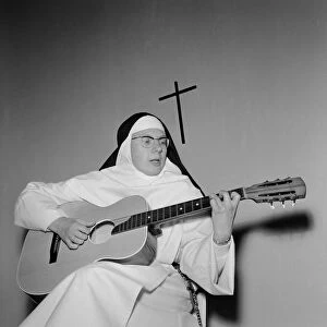 The Singing Nun, born Jeanne-Paule Marie Deckers, she is a nun at the Dominican