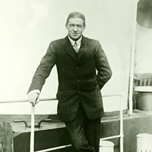 Sir Ernest Shackleton explorer circa 1909