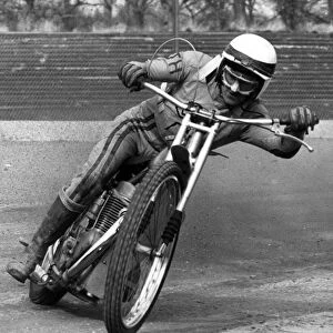 Speedway Star John Harrhy. 18th March 1973
