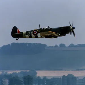 Spitfire RAF Royal Air Force, Wroughton Airshow. 31st August 1993