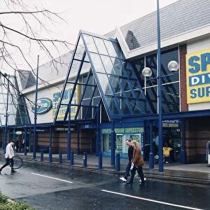 Sports Division Superstore, Fosse Park Shopping Centre, Leicester 1998