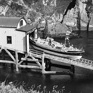 St. Davids Lifeboat Station during the centenary celebrations. 12th June 1969