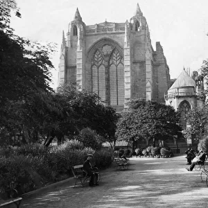 St. James Mount and Gardens, adjacent to Liverpool Anglican Cathedral, Circa 1930