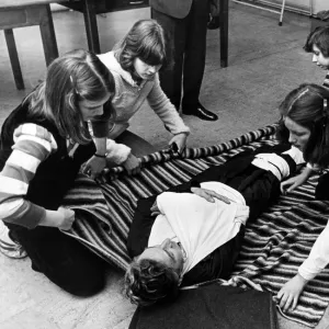 St Johns Ambulance First Aid Training, 10th February 1979