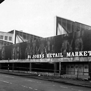 St Johns Retail Market, Liverpool, now almost complete