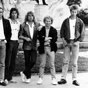 Status Quo the pop group of the eighties, 9th May 1986