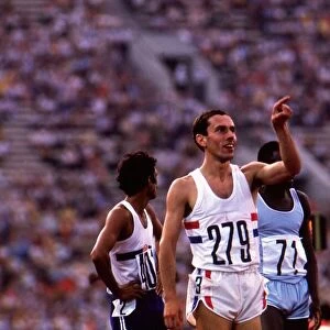 Steve Ovett Athlete, gold medal winner in the Mens 800 metres at the 1980 Olympic Games