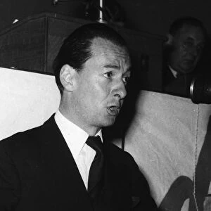 Suez Crisis Julian Amery MP speaking at the Conservative Party Conference 1954