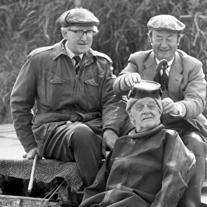 Last of the Summer Wine actors Brian Wilde who plays Foggy Dewhirst (left)