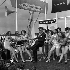 Sunday Pictorial Beach Beauty contest with Benny Hill at Great Yarmouth Box bb