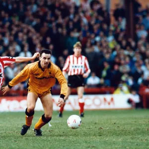 Sunderland 1-0 Wolves, League match at Roker Park, Saturday 29th February 1992