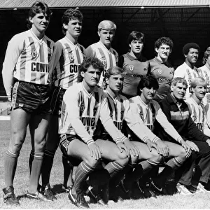 Sunderland A. F. C. team shot 1984 - 1985 season. Sunderland