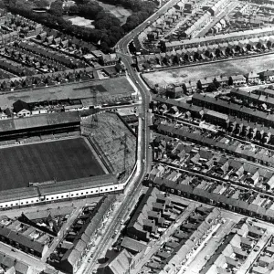 Sunderland Associated Football Club - An aerial picture of Roker Park 2 July 1976