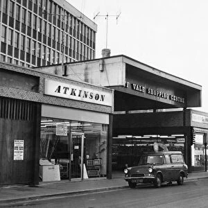 Taff Vale Shopping Centre, Pontypridd. 3rd April 1967