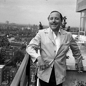 Tennessee Williams Playwright during his press conference at the Carlton Towers