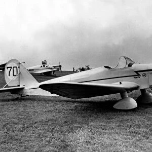 A Tipsy Trainer 1 entered by K C Millican of Newcastle into the Woolsington Air Race 1950