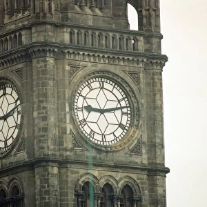 Town Hall Clock Middlesbrough, 13th February 1993