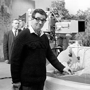 TV programmes "Square World": Michael Bentine seen here on the set of The