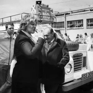 Unlikely lads, Jim Sillars (Labour), left Margo MacDonald (SNP