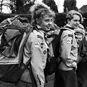 These four venture scouts from the 41st St Phillis group at Birchencliffe are off to
