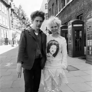 Vivienne Westwood & Malcolm McLaren. 8th June 1977