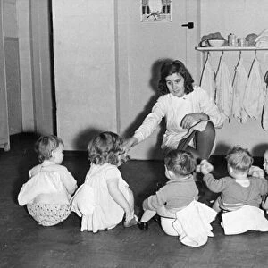 War Workers Childrens Nursery. Coventry. Midlands