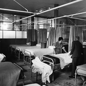 Ward B3 at Rubery Hill Hospital, Birmingham, 11th August 1969