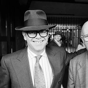 Watford FC Chairman Elton John (left) and Birmingham MP