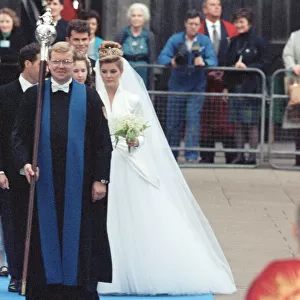 The Wedding of David Armstrong-Jones, Viscount Linley, to Serena Stanhope