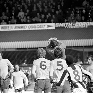West Bromwich Albion (0) vs. Arsenal (2). April 1977 77-02029-022