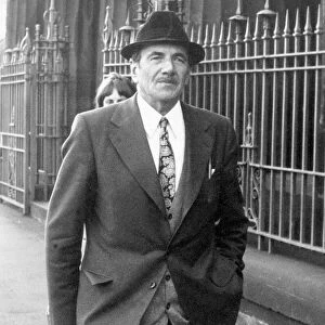 William Muncie, former head of Lanarkshire CID, October 1972