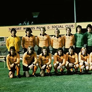 Wolverhampton Wanderers Wolves team group August 1975