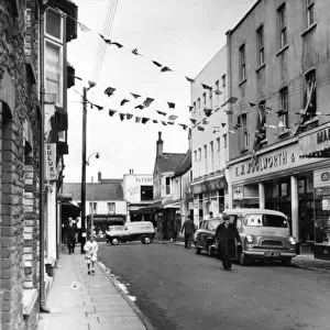 Woolworths in Pentrbane Street, Caerphilly. 22nd June 1962