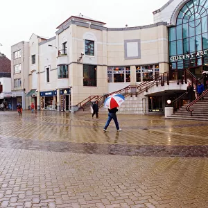 Working Street, Queens Arcade, Cardiff, Wales. 21st May 1994