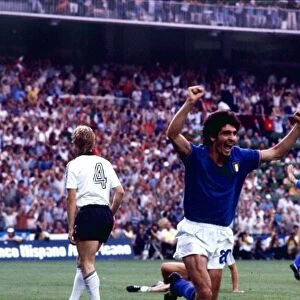 World Cup Final 1982 Italy 3 West Germany 1 Paolo Rossi celebrates Alessandro