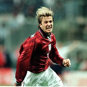 World Cup France 1998 England 2 Colombia 0 Group G David Beckham