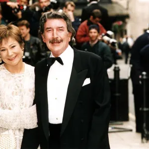 Zoe Wanamaker Actress with her husband Gawn Grainger attend the BAFTA Awards ceremony in