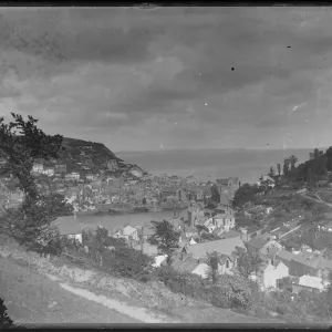 Looe Print: A View from West Looe Downs Looe Print: A View from West Looe Downs