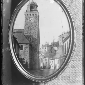 Fore St, East Looe, before alterations to Swan / Looe Hotel