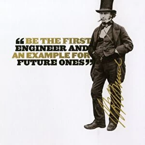 IK Brunel - Be the first engineer and an example for future ones quote