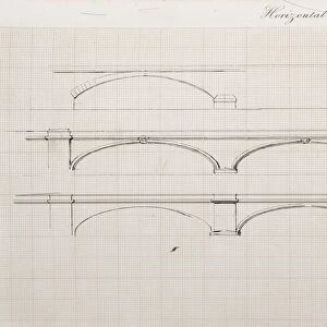 Isambard Kingdom Brunel sketch - Maidenhead Bridge, 1836